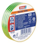 Taśma izolacyjna z miękkiego PVC 19mm x 20m żółto-zielona tesa 53988