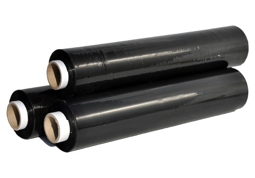 Folia Stretch R 23mic Czarna 1,75 kg