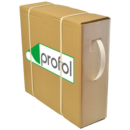 Taśma PP 16mm x 0,6mm x 900m Biała Karton