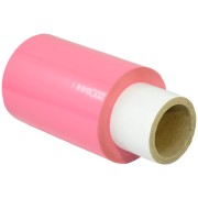 MINI RAP Różowa Folia Stretch 23mic 100mm fi38 140mm 0,26 kg