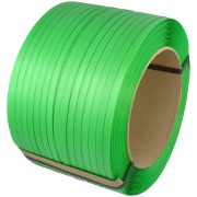 Taśma PP 12mm x 0,6mm x 1000m Zielona