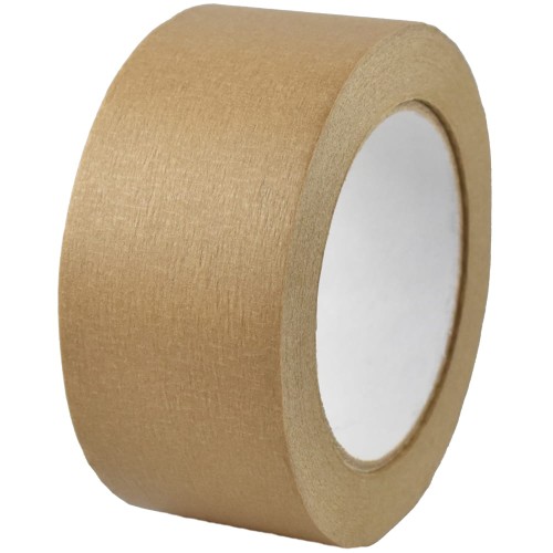 Taśma KRAFT 50x50m Solvent Papierowa Brązowa Samoprzylepna LARMONT.jpg