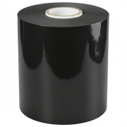 Folia Stretch Jumbo Czarna 23mic 500mm