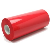 Folia Stretch Maszynowa Czerwona 23mic 500mm - Rolka