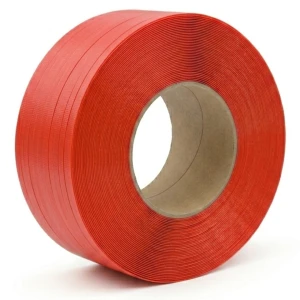 Taśma PP 12mm x 0,6mm x 2500m Czerwona