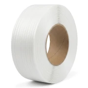Taśma PP 12mm x 0,5mm x 2900m Biała