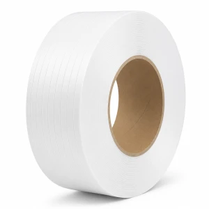 Taśma PP 12mm x 0,8mm x 2000m Biała