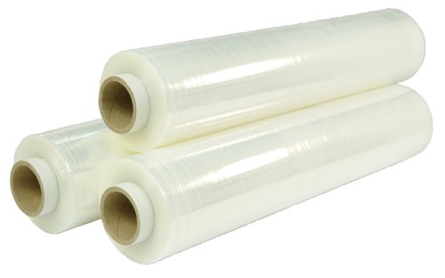 Folia stretch wstępnie rozciągnięta PRESTRETCH 8mic/500mm
