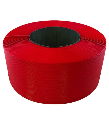 Taśma PP 9mm x 0,55mm x 3200m Czerwona
