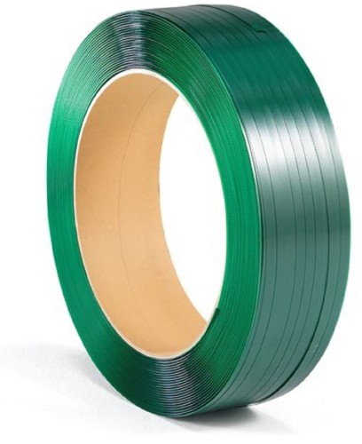 Taśma PET poliestrowa TW 19mm x 1mm x 1000m Zielona